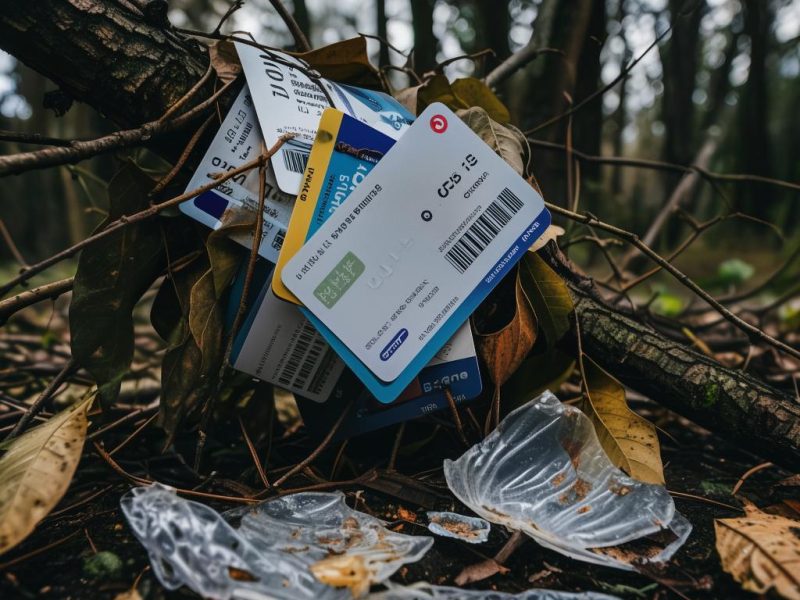 Пластиковая карта — не просто мусор: почему ее нельзя выбрасывать в урну