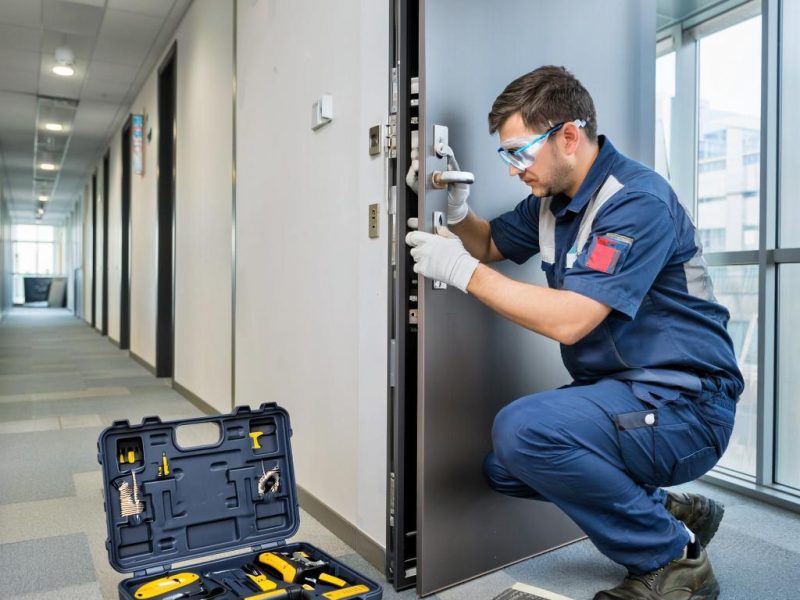 Техническое обслуживание дверных конструкций