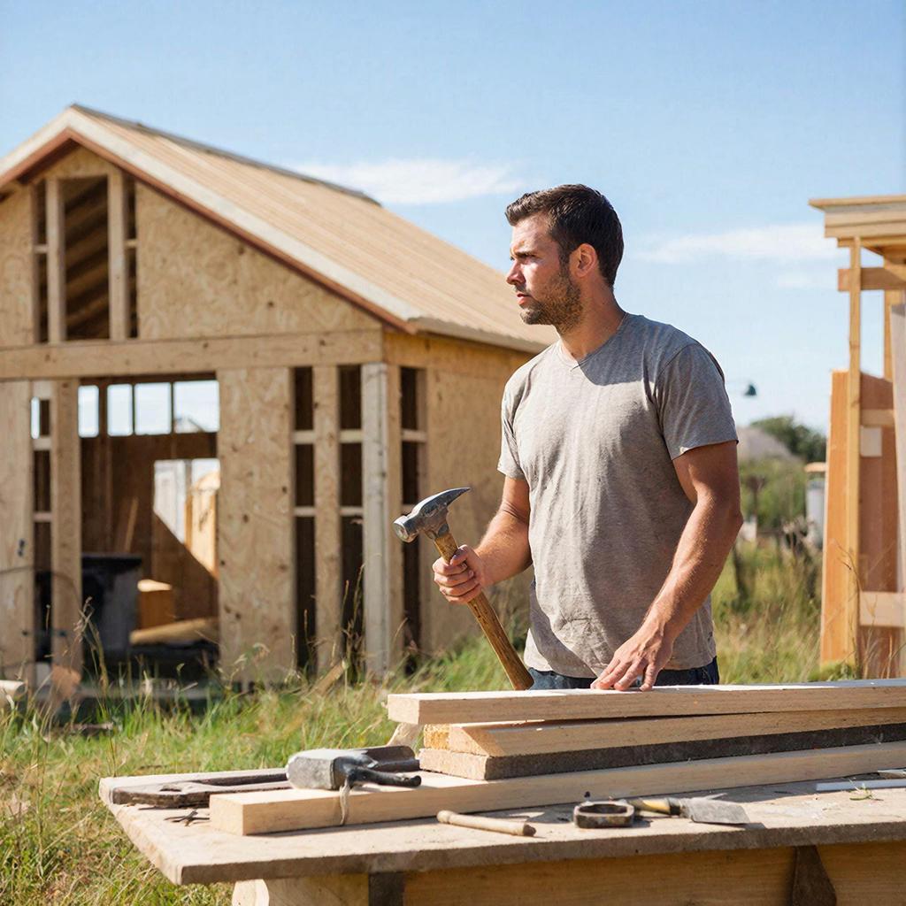 Уютное царство для инструментов: как построить деревянный сарай своими руками