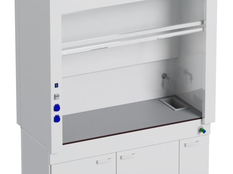 Шкаф вытяжной лабораторный металлический: надежность и безопасность современных лабораторий