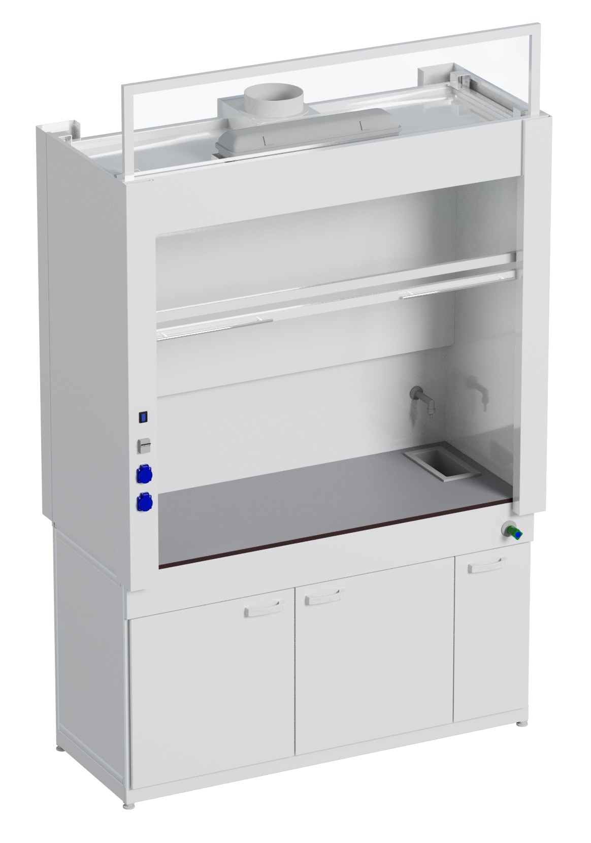 Шкаф вытяжной лабораторный металлический: надежность и безопасность современных лабораторий