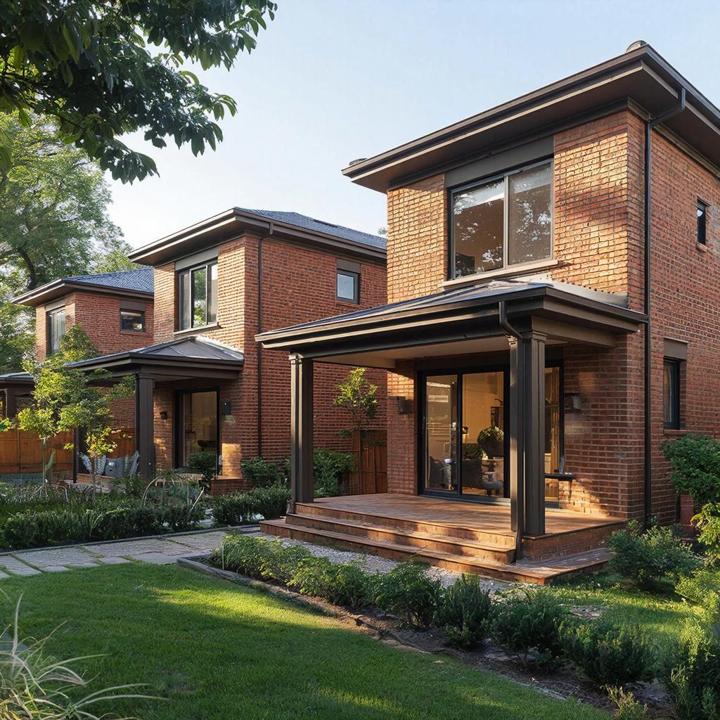 Кирпичные дома как надежная основа для комфортной жизни