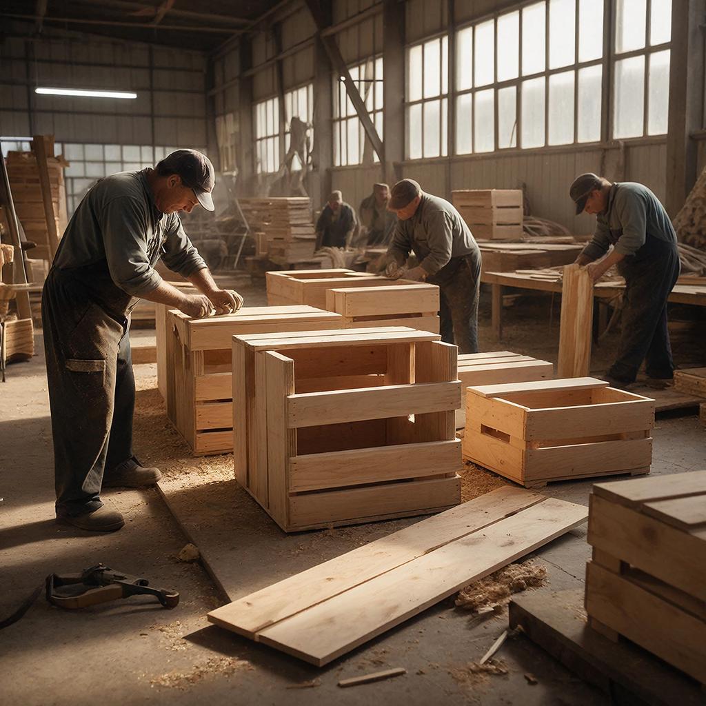 Производство деревянной тары в СПб: требования, технологии и преимущества